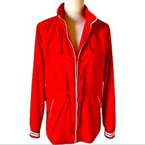 Tommy Hilfiger Rolled Up Hoodie Rain Jacket SMALL